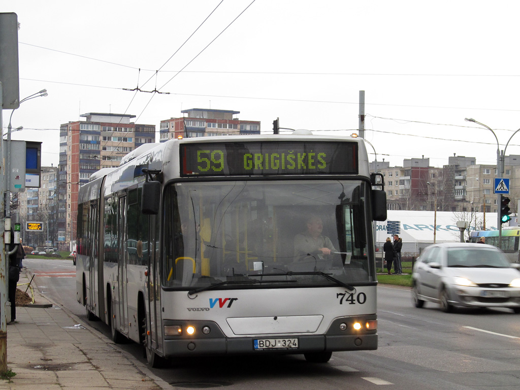 Литва, Volvo 7700A № 740