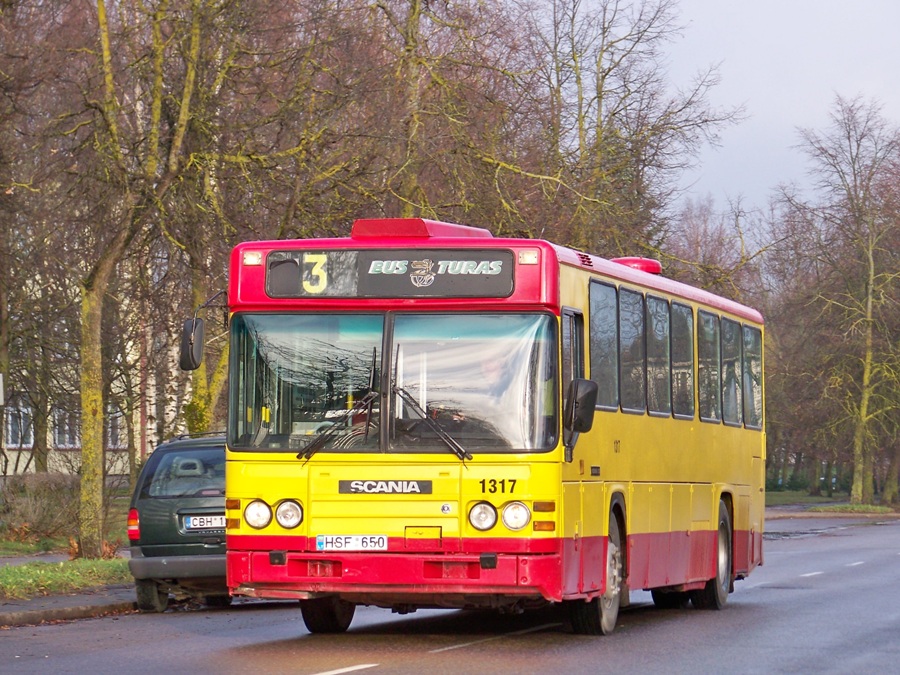 Lithuania, Scania CN113CLB # 1317