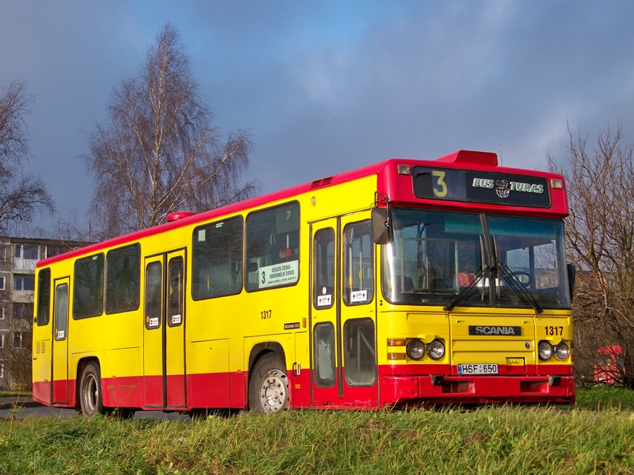 Литва, Scania CN113CLB № 1317