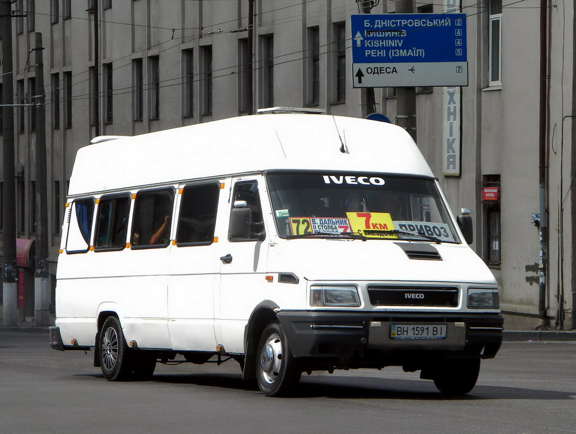 Одесская область, IVECO TurboDaily 35-12 № BH 1591 BI