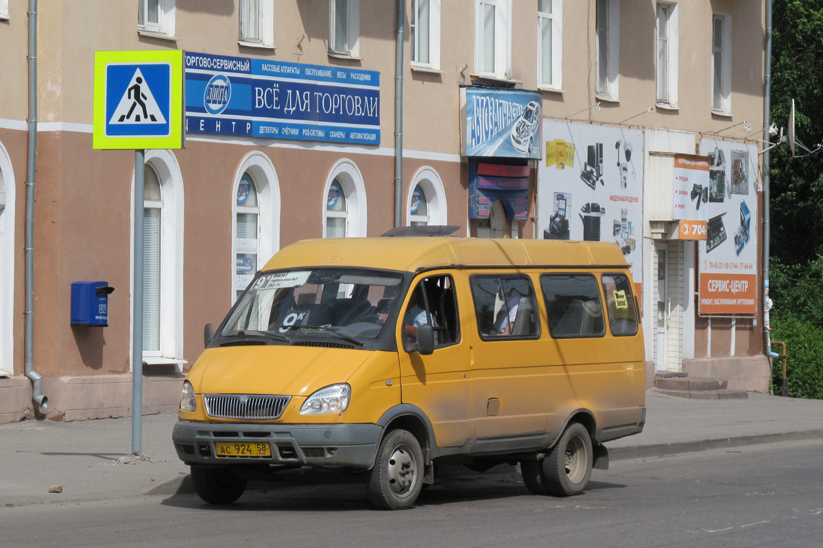 Penza region, GAZ-322132 (XTH, X96) Nr. АС 924 58