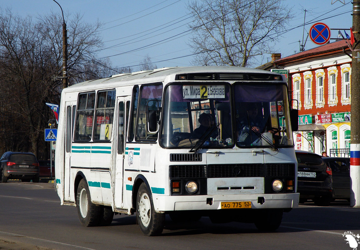 Нижегородская область, ПАЗ-32054 № АО 775 52