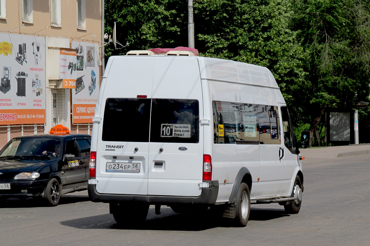 Пензенская область, Промтех-224326 (Ford Transit) № О 234 ЕР 58