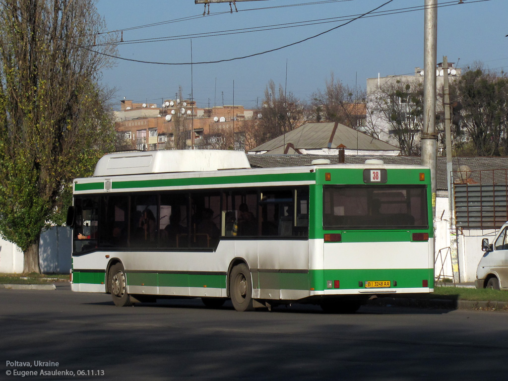 Полтавская область, MAN A15 NL232 CNG № BI 3248 AA