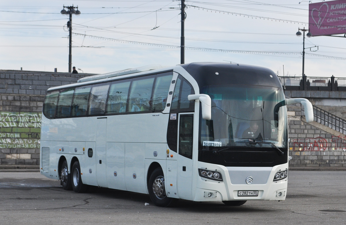 Omsk region, Golden Dragon XML6145J23 č. С 282 ТН 55