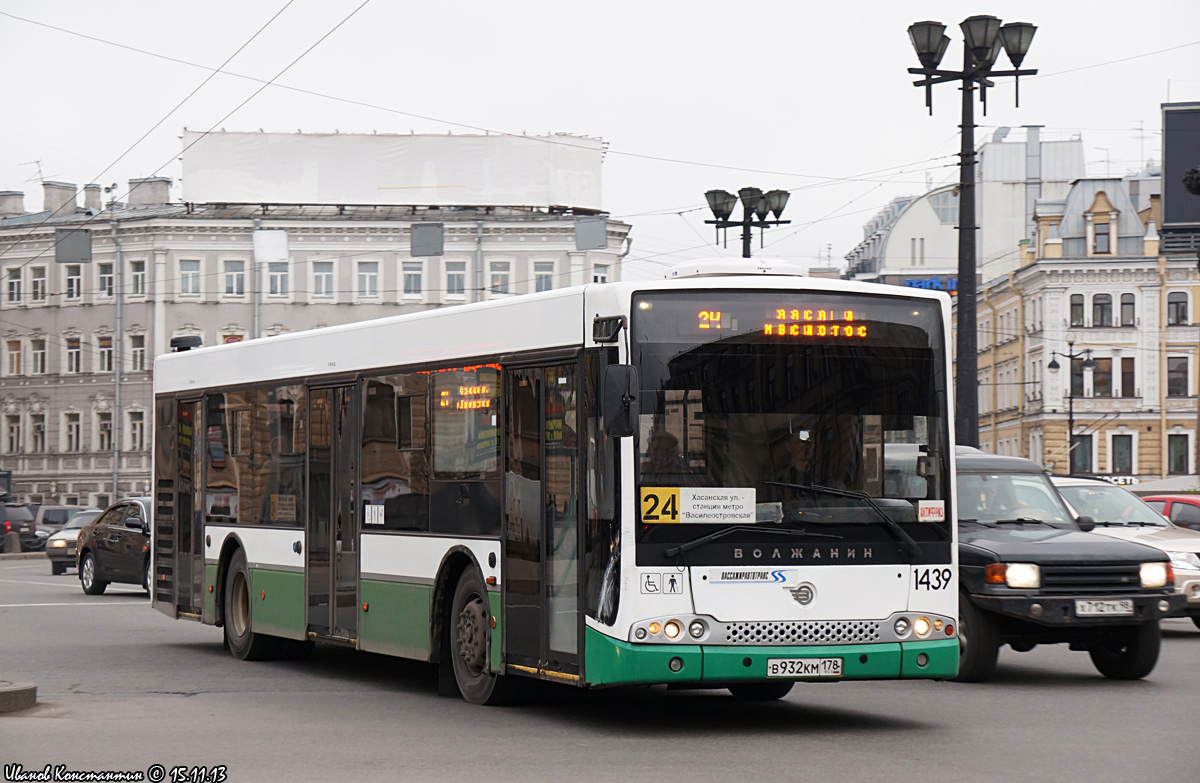 Санкт-Петербург, Волжанин-5270-20-06 "СитиРитм-12" № 1439