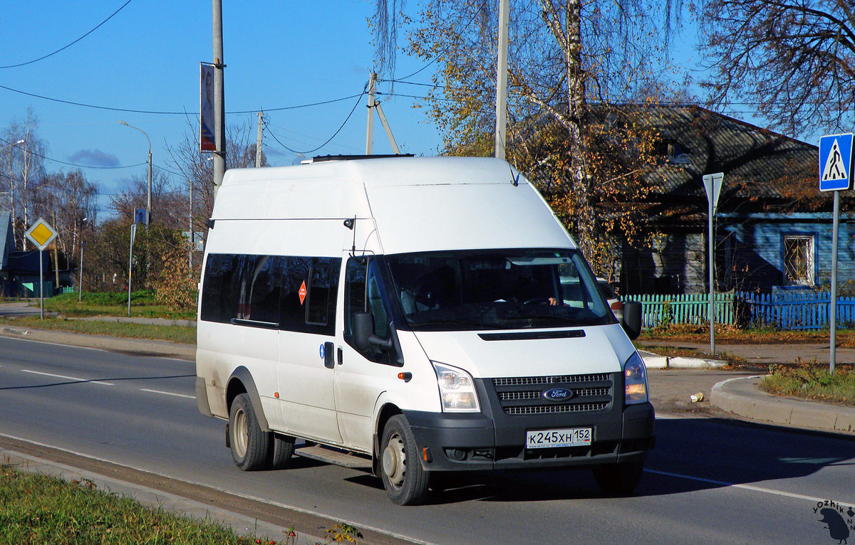 Нижегородская область, Нижегородец-222708  (Ford Transit) № К 245 ХН 152