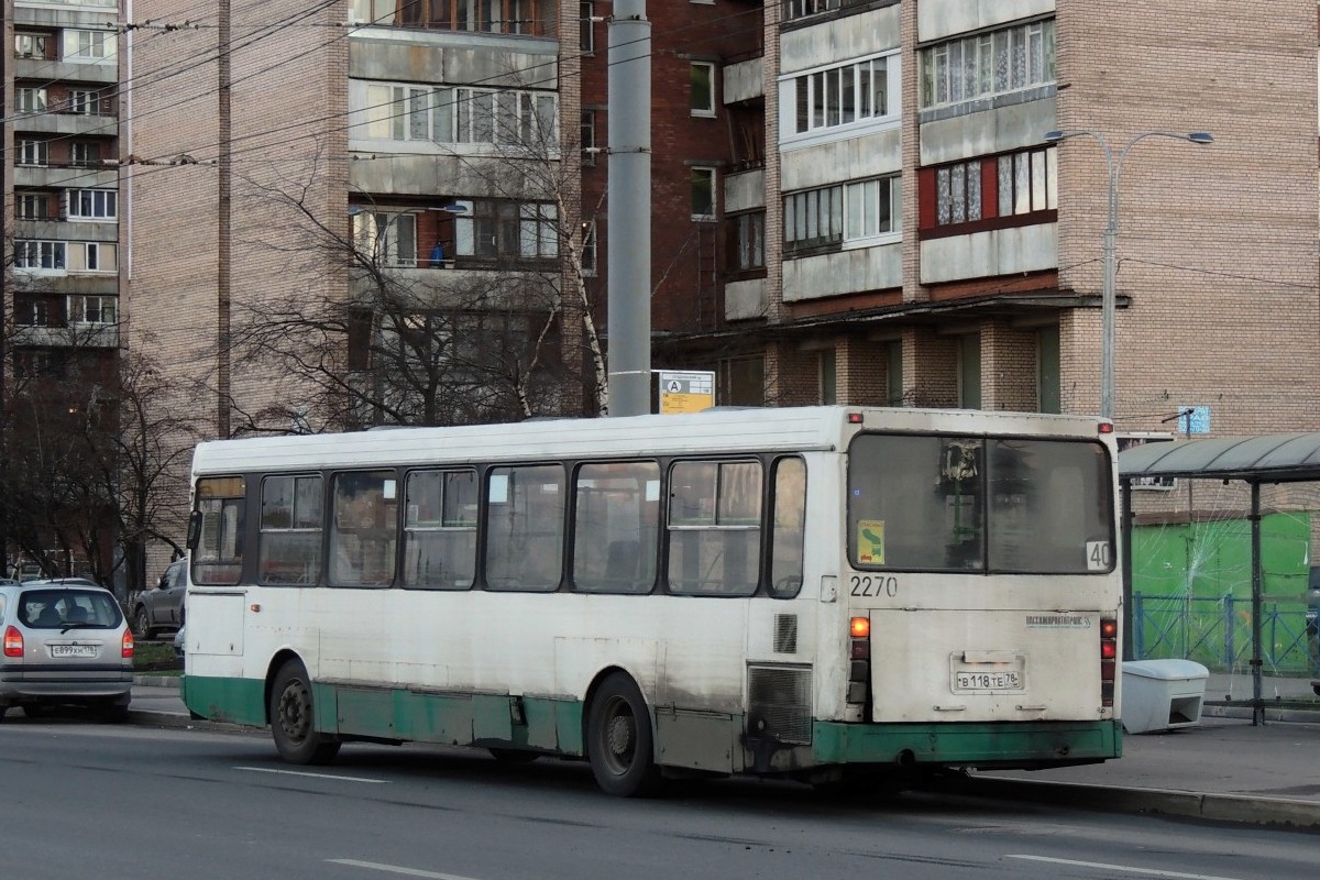 Санкт-Петербург, ЛиАЗ-5256.25 № 2270