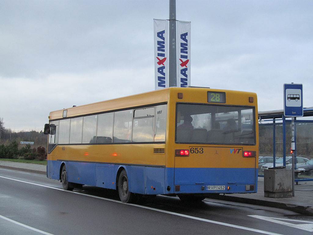 Литва, Mercedes-Benz O405 № 653