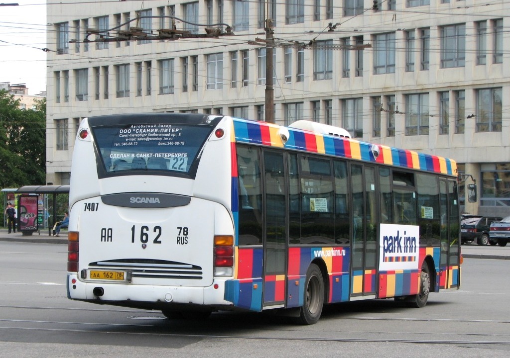 Saint Petersburg, Scania OmniLink I (Scania-St.Petersburg) # 7407