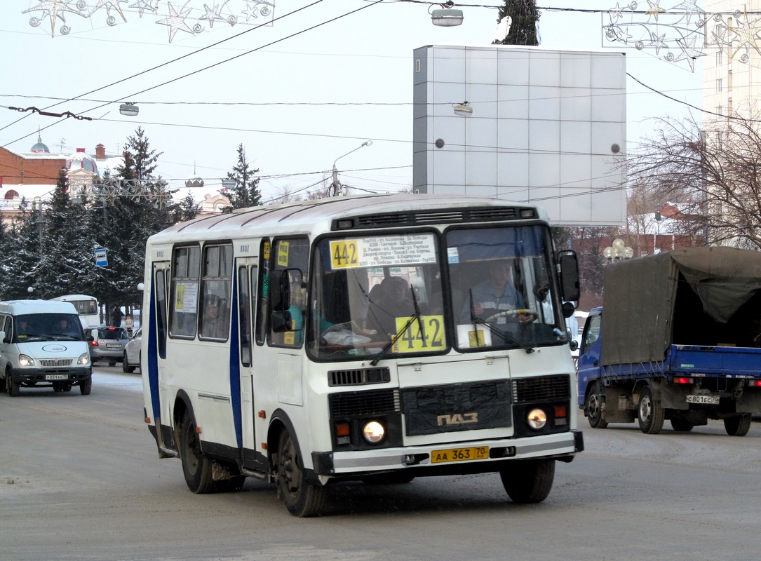 Томская область, ПАЗ-32054 № АА 363 70