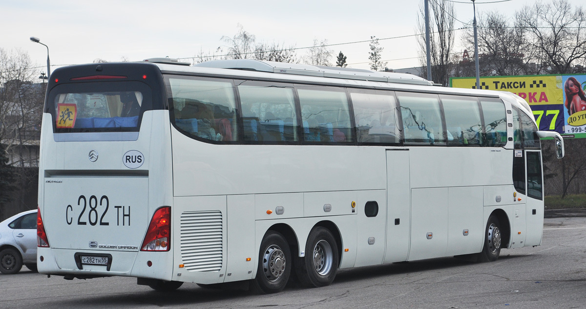 Омская область, Golden Dragon XML6145J23 № С 282 ТН 55