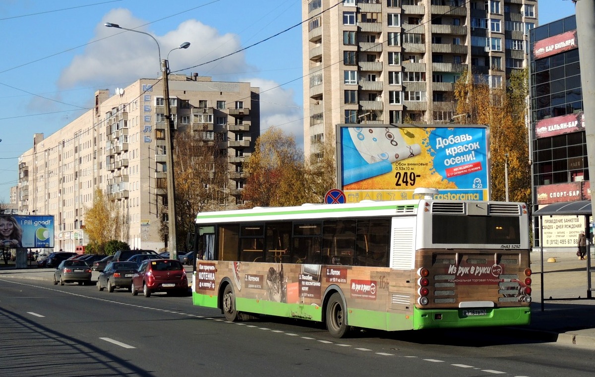 Санкт-Петербург, ЛиАЗ-5292.21 № 025