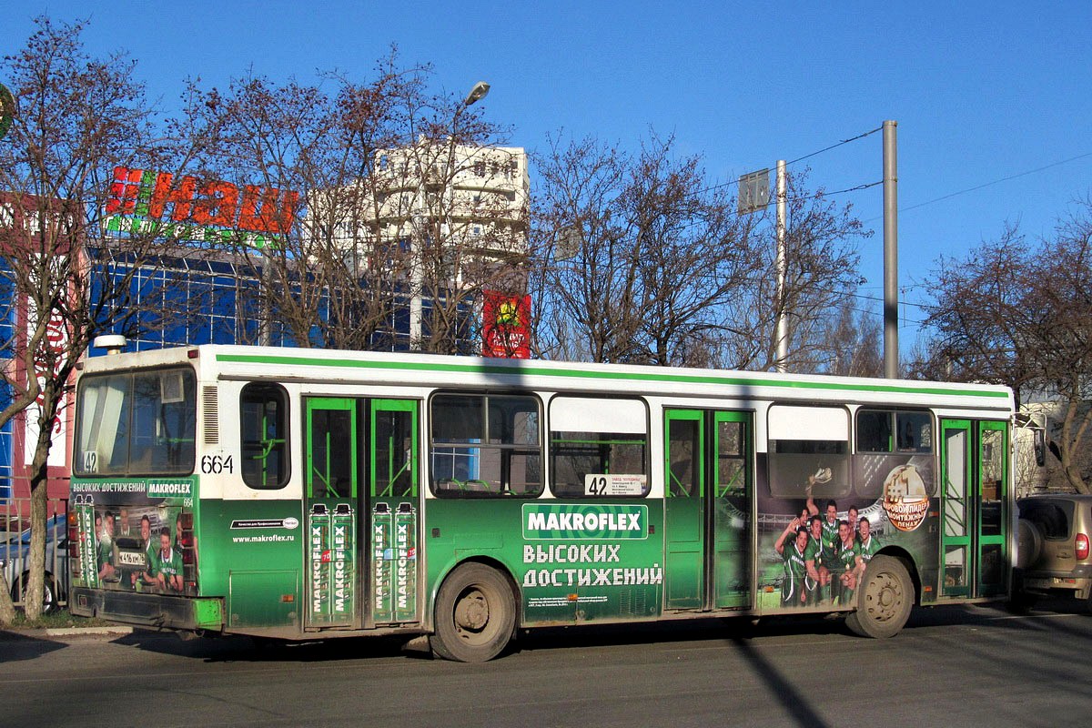 Ярославская область, ЛиАЗ-5256.30 № 664