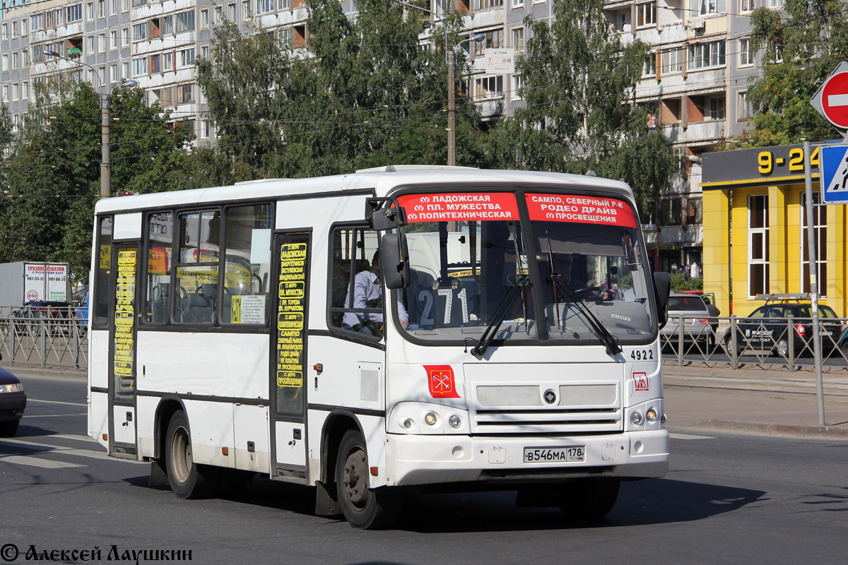 Санкт-Петербург, ПАЗ-320402-05 № n922