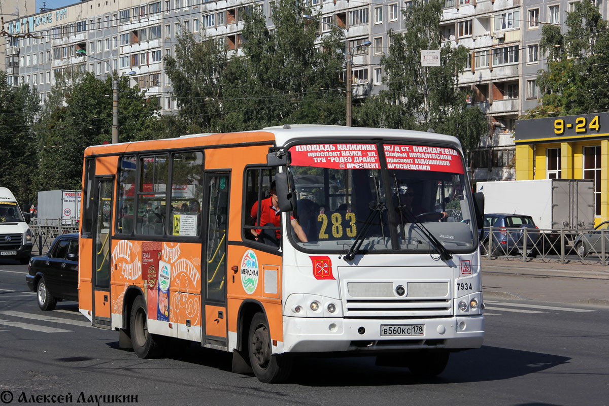 Санкт-Петербург, ПАЗ-320402-05 № n934