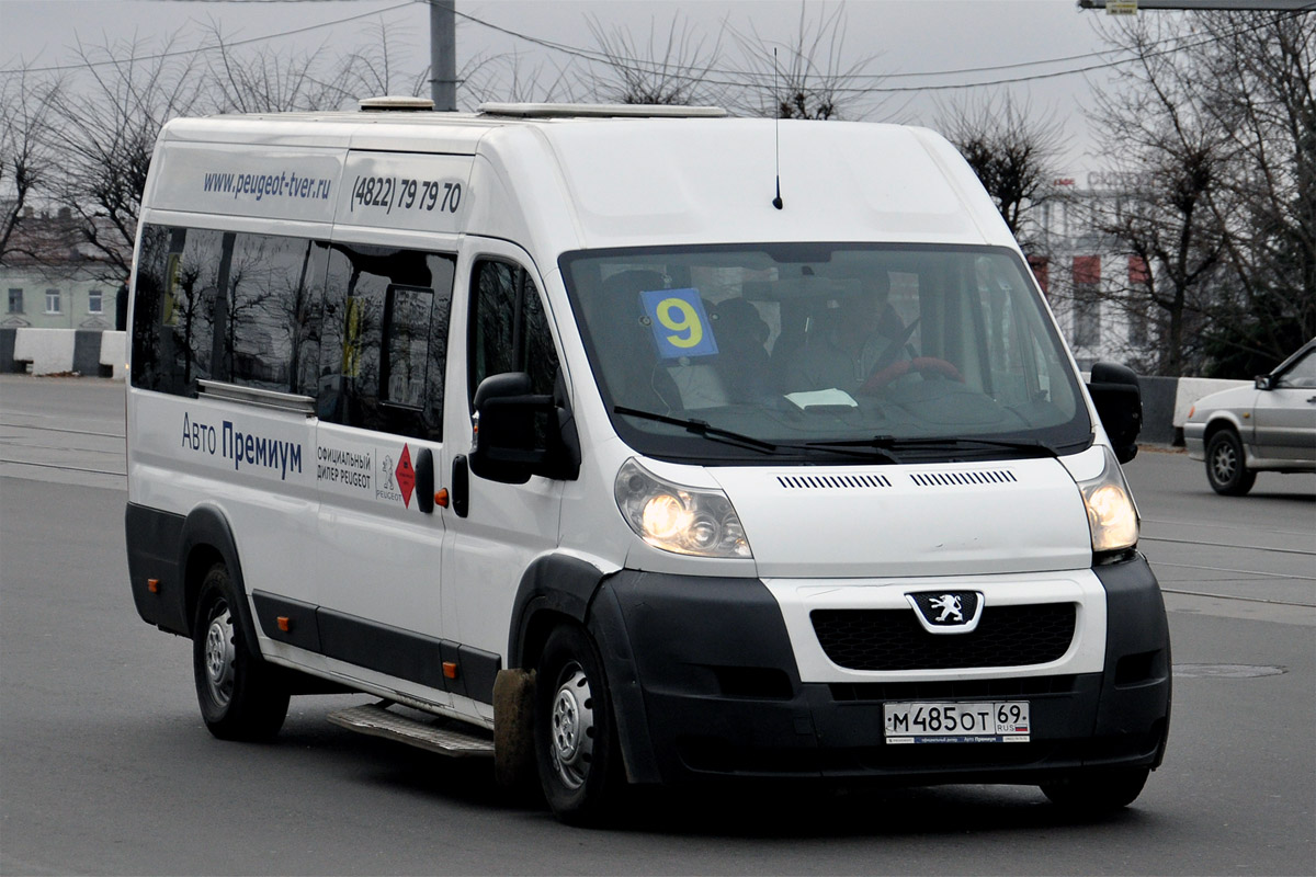 Тверская область, Нижегородец-2227SK (Peugeot Boxer) № М 485 ОТ 69