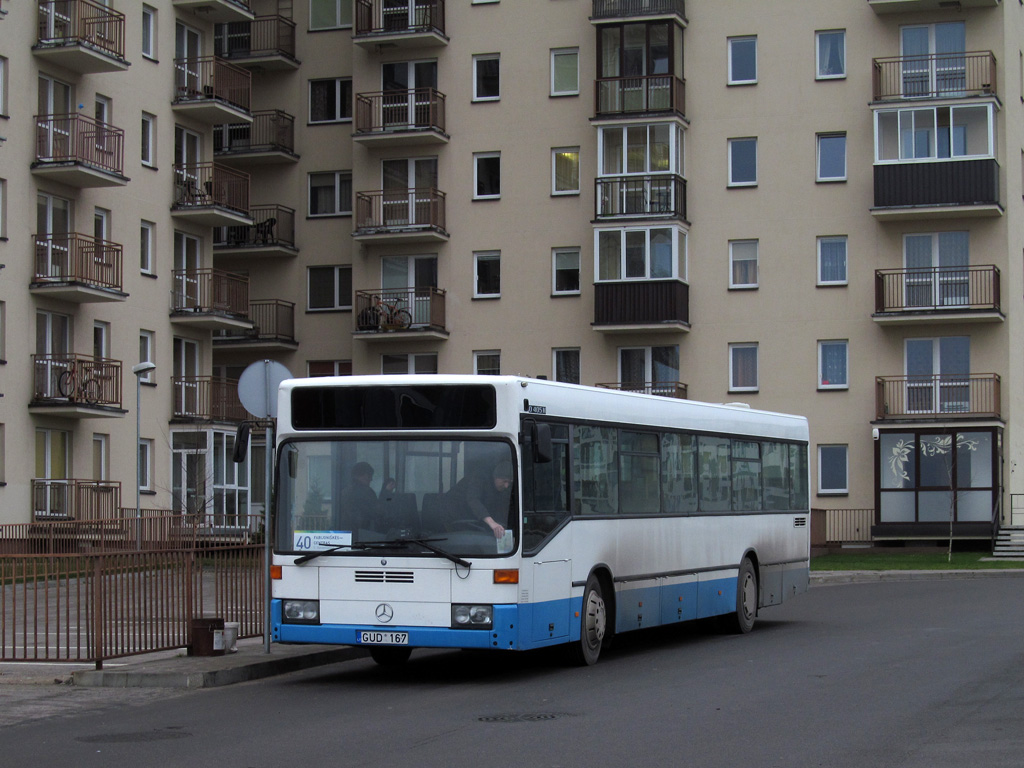 Литва, Mercedes-Benz O405N № GUD 167