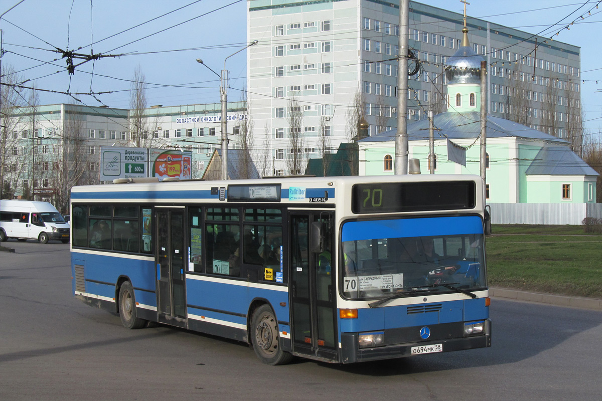 Пензенская область, Mercedes-Benz O405N2 № О 694 МК 58