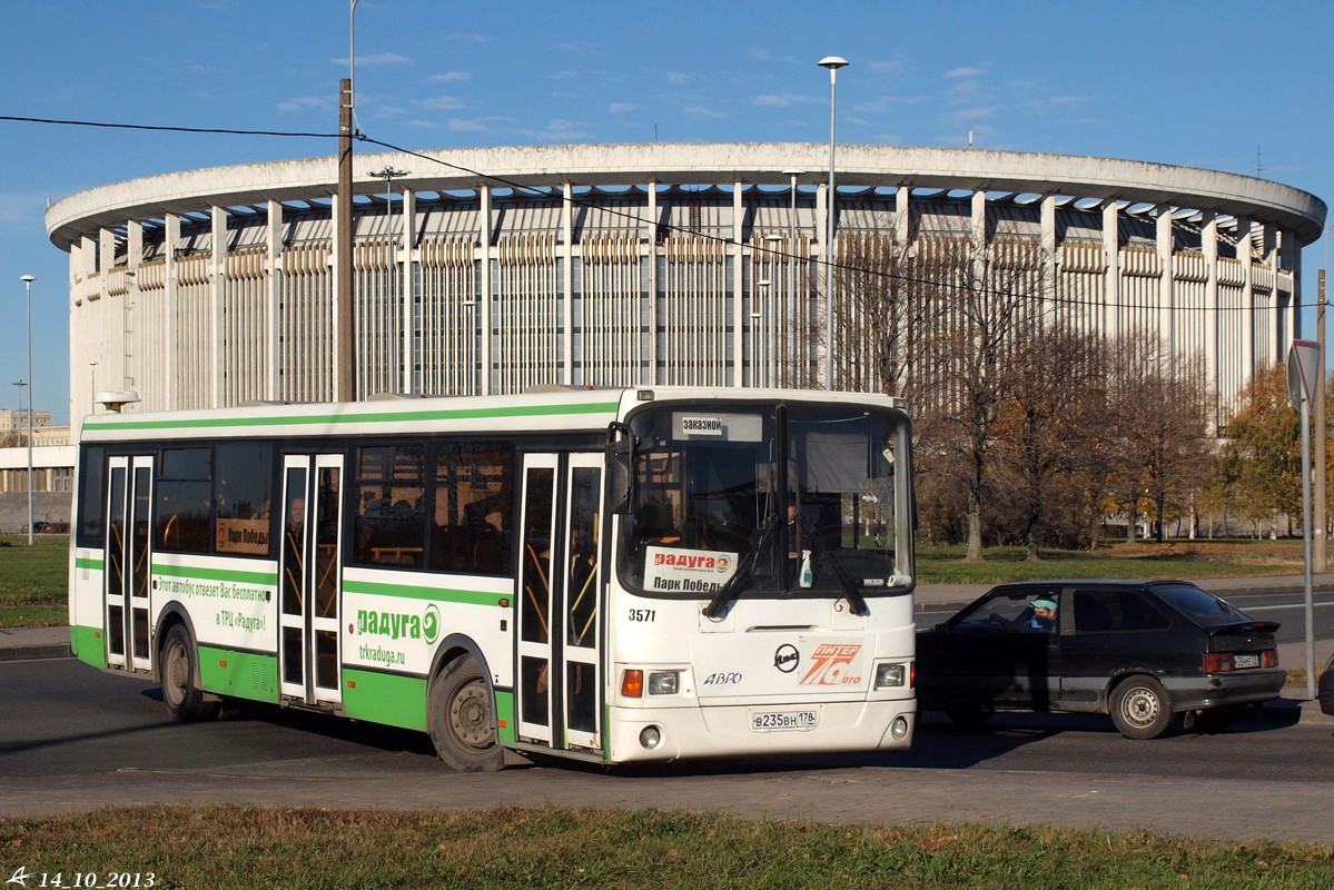 Санкт-Петербург, ЛиАЗ-5293.53 № 3571