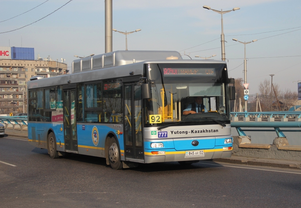 Алматы, Yutong ZK6118HGA № 777