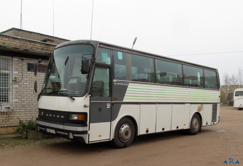 Lithuania, Setra S210HD # 36