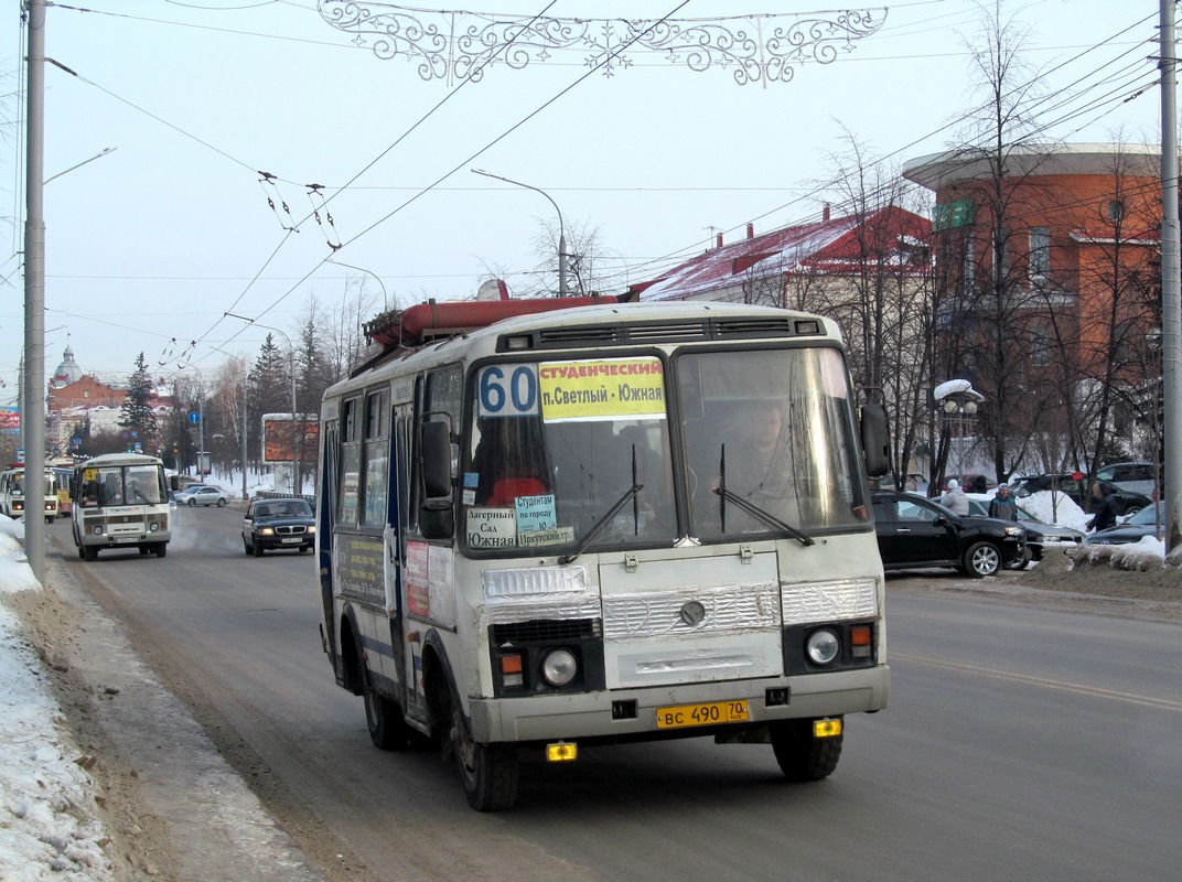 Томская область, ПАЗ-32054 № ВС 490 70