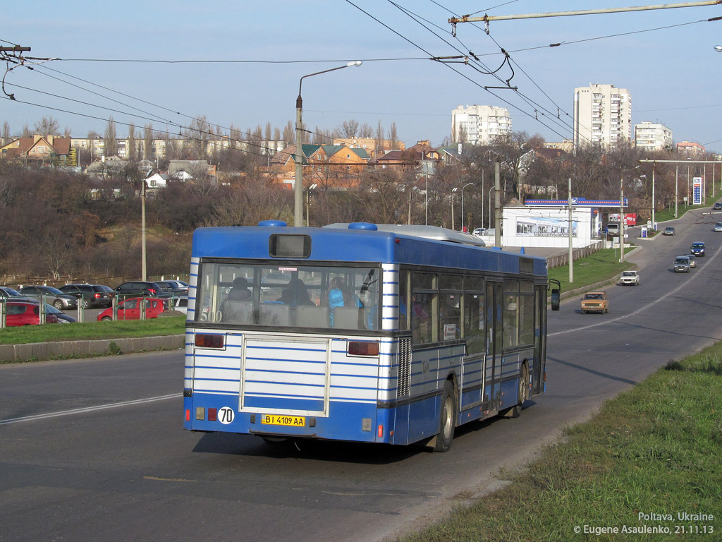 Полтавская область, MAN A10 NL222 № BI 4109 AA