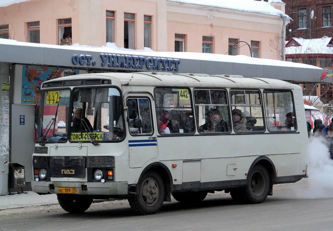 Томская область, ПАЗ-32054 № АС 109 70