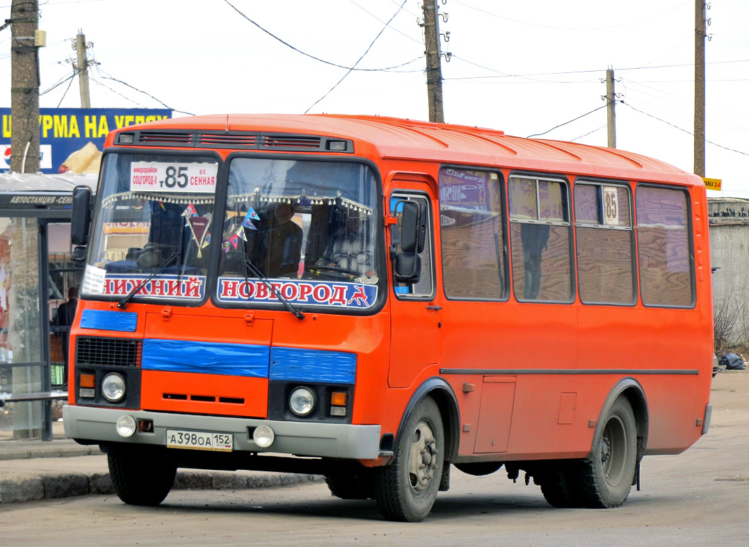 Нижегородская область, ПАЗ-32054 № А 398 ОА 152