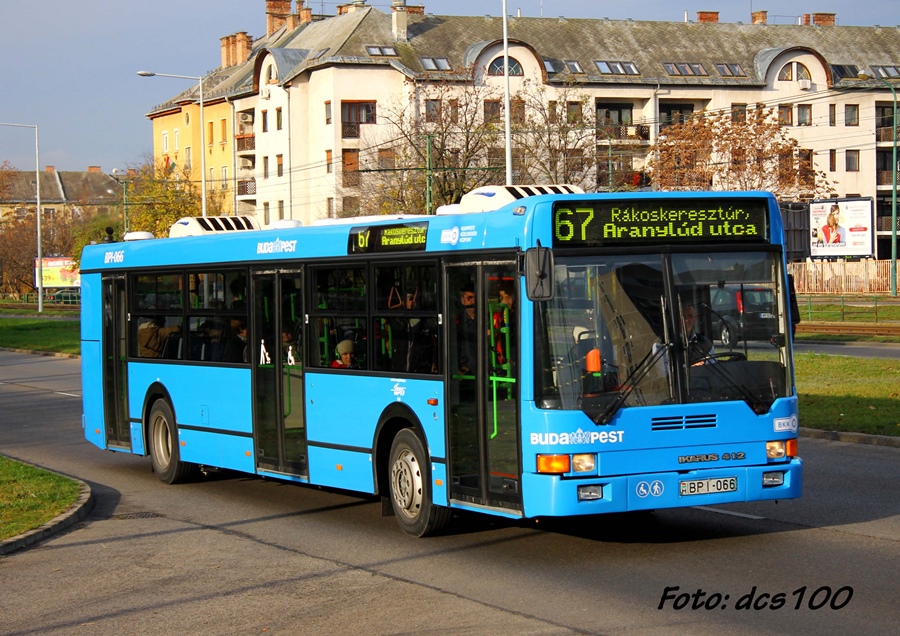 Венгрия, Ikarus 412.10A № 10-66