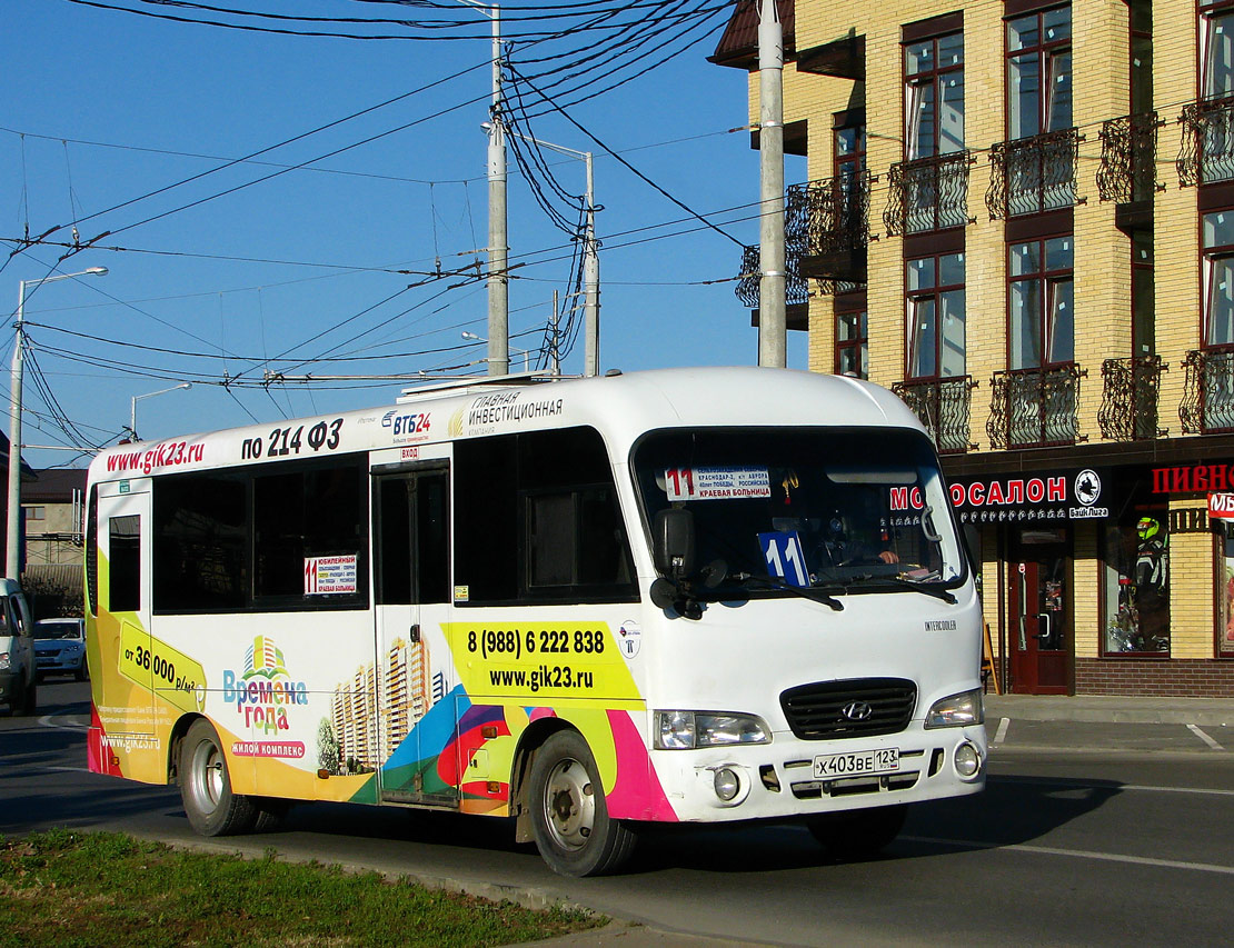 Краснодарский край, Hyundai County LWB (ТагАЗ) № Х 403 ВЕ 123