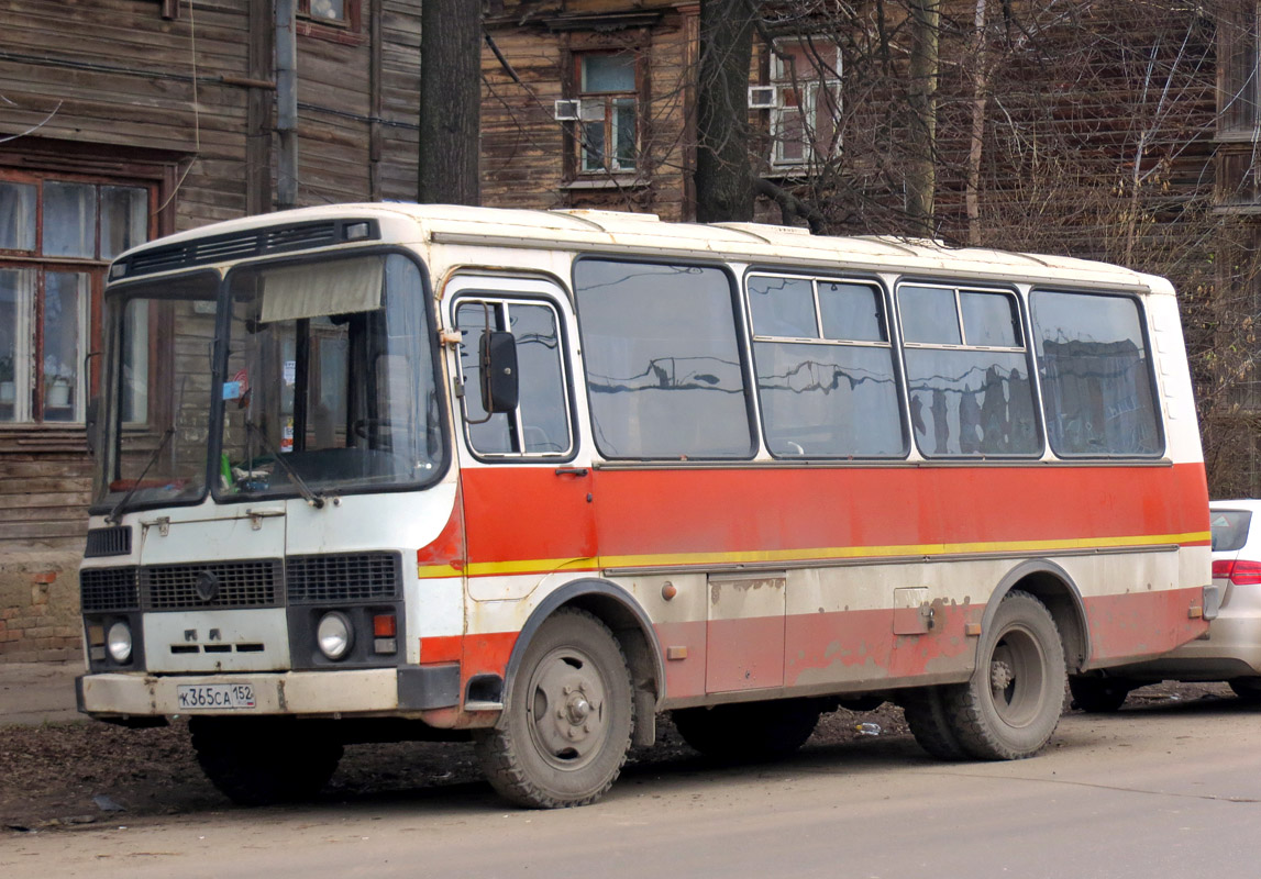 Нижегородская область, ПАЗ-3205 (00) № К 365 СА 152