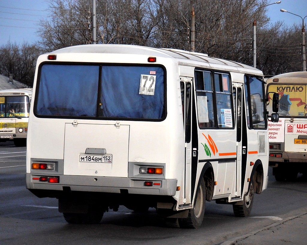 Нижегородская область, ПАЗ-32054 № М 184 ВМ 152