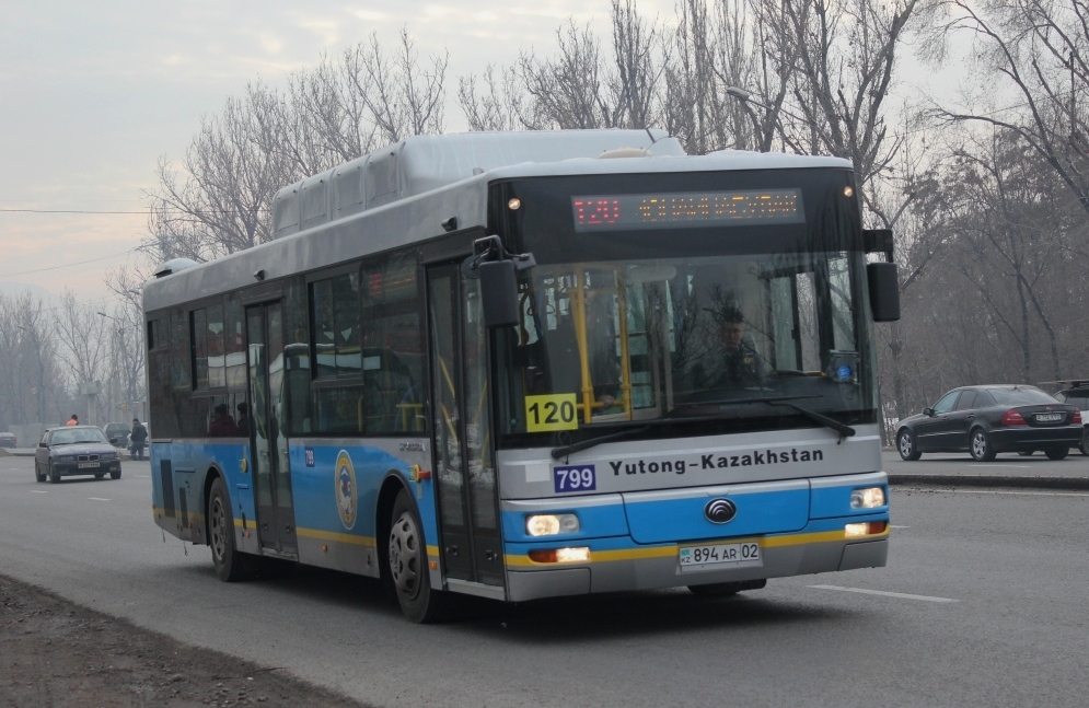 Алматы, Yutong ZK6118HGA № 799