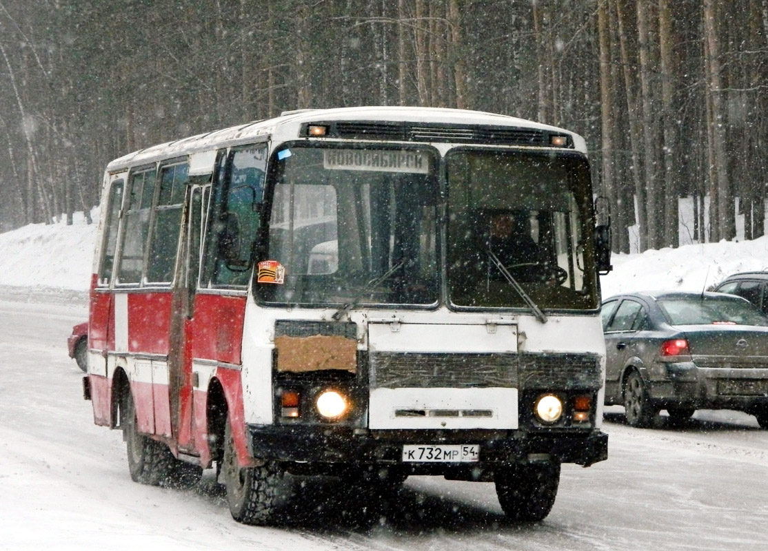 Новосибирская область, ПАЗ-3205 (00) № 4254