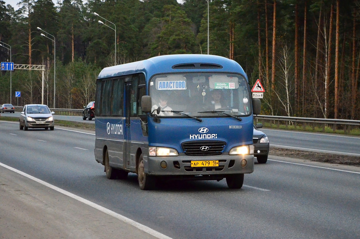 Татарстан, Hyundai County Deluxe № АР 479 16