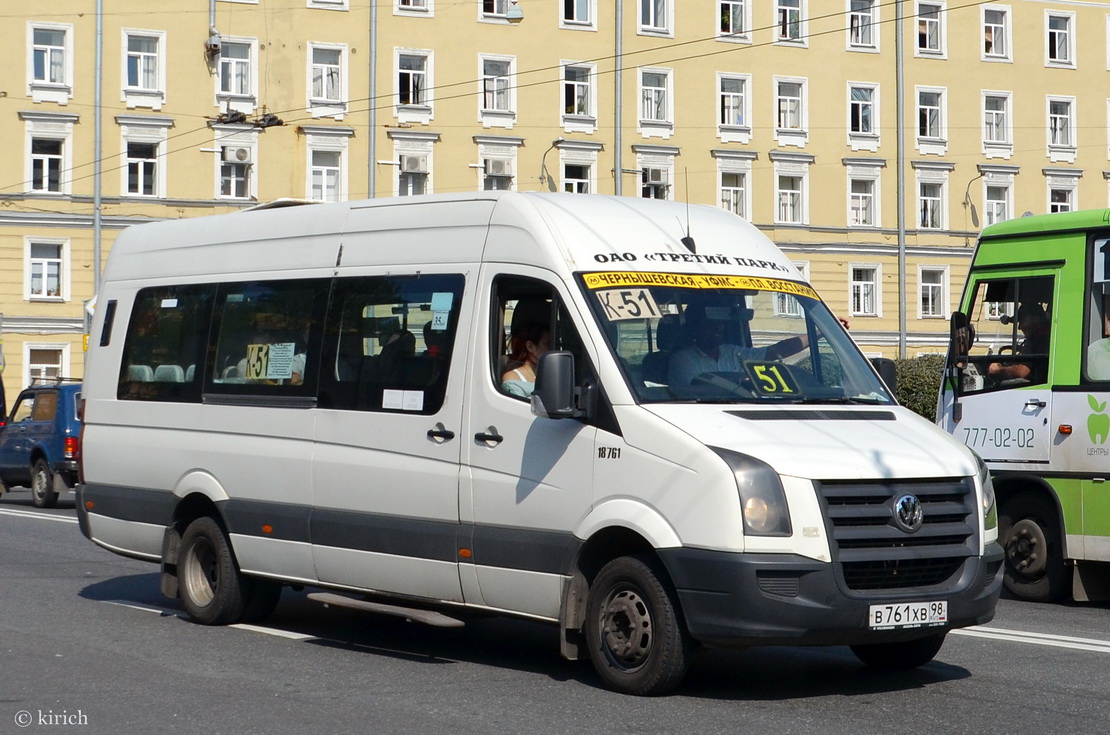 Sankt Peterburgas, BTD-2219 (Volkswagen Crafter) Nr. В 761 ХВ 98
