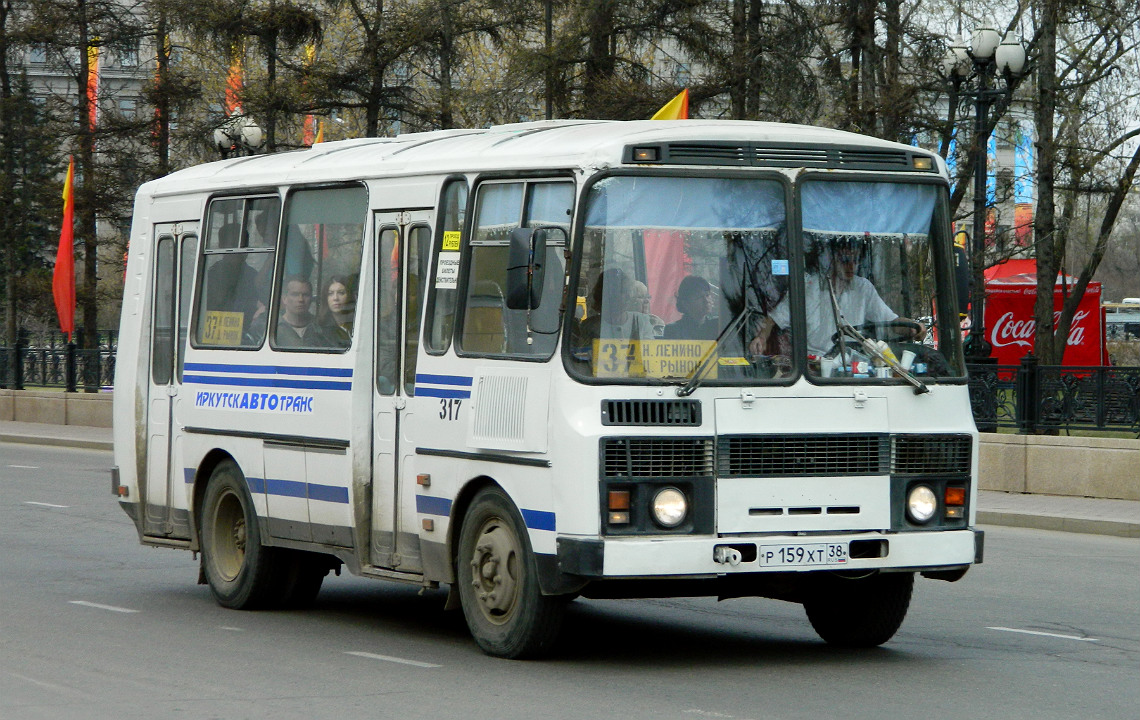 Иркутская область, ПАЗ-32054 № 317