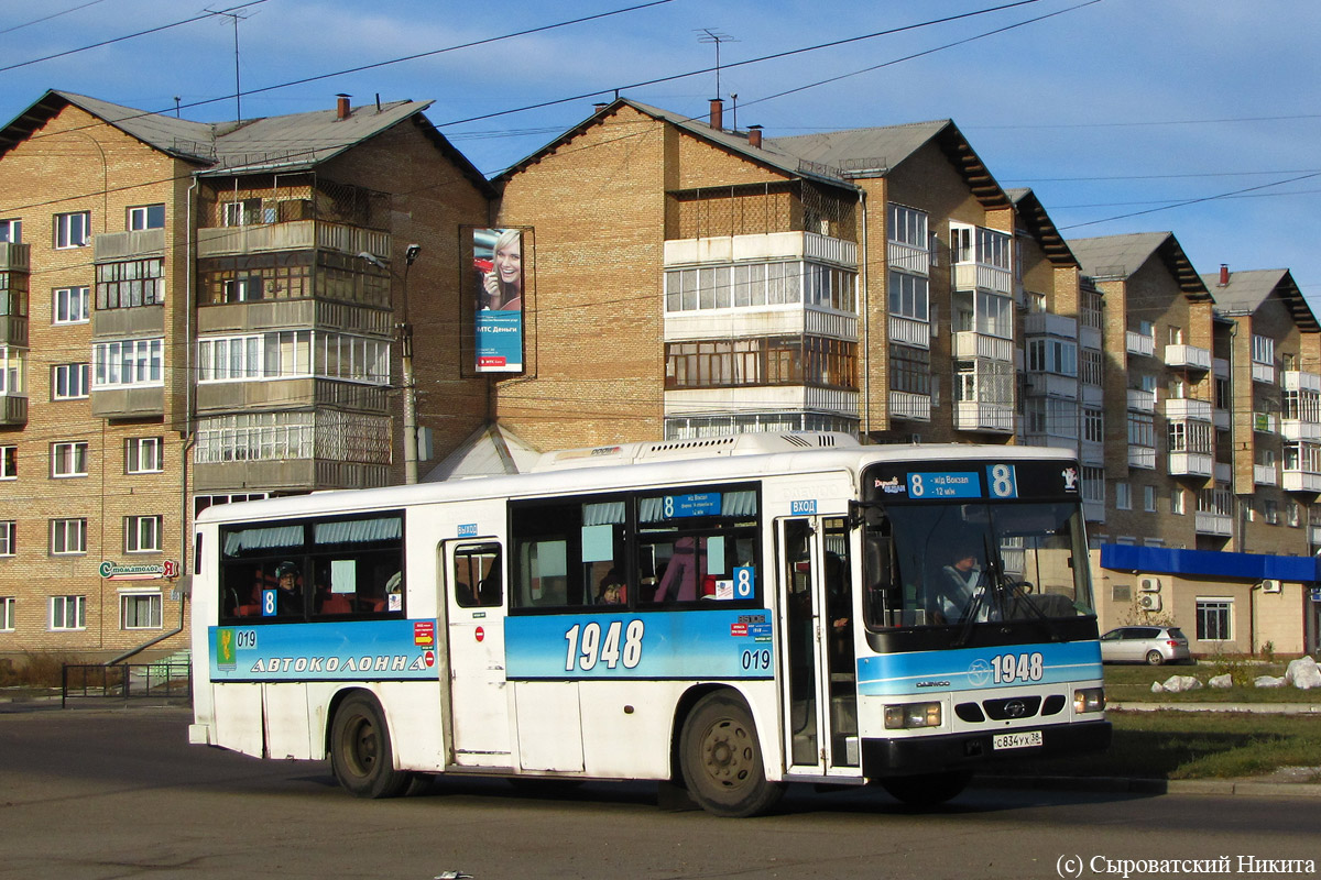 Иркутская область, Daewoo BS106 Royal City (Busan) № 019