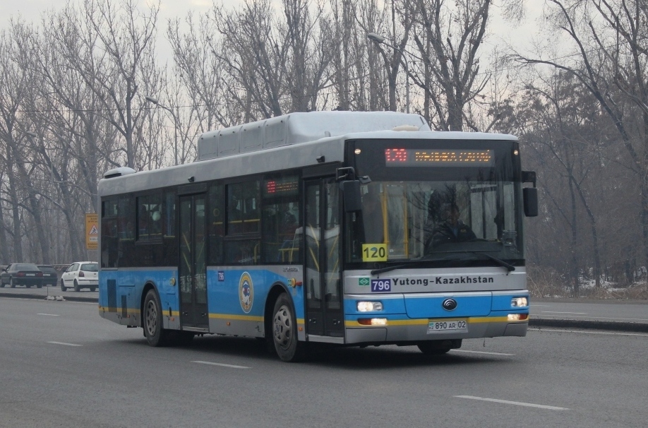 Almaty, Yutong ZK6118HGA # 796