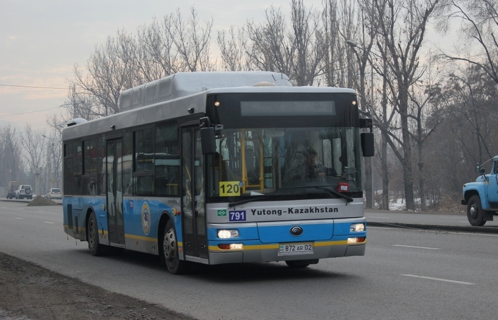 Алматы, Yutong ZK6118HGA № 791