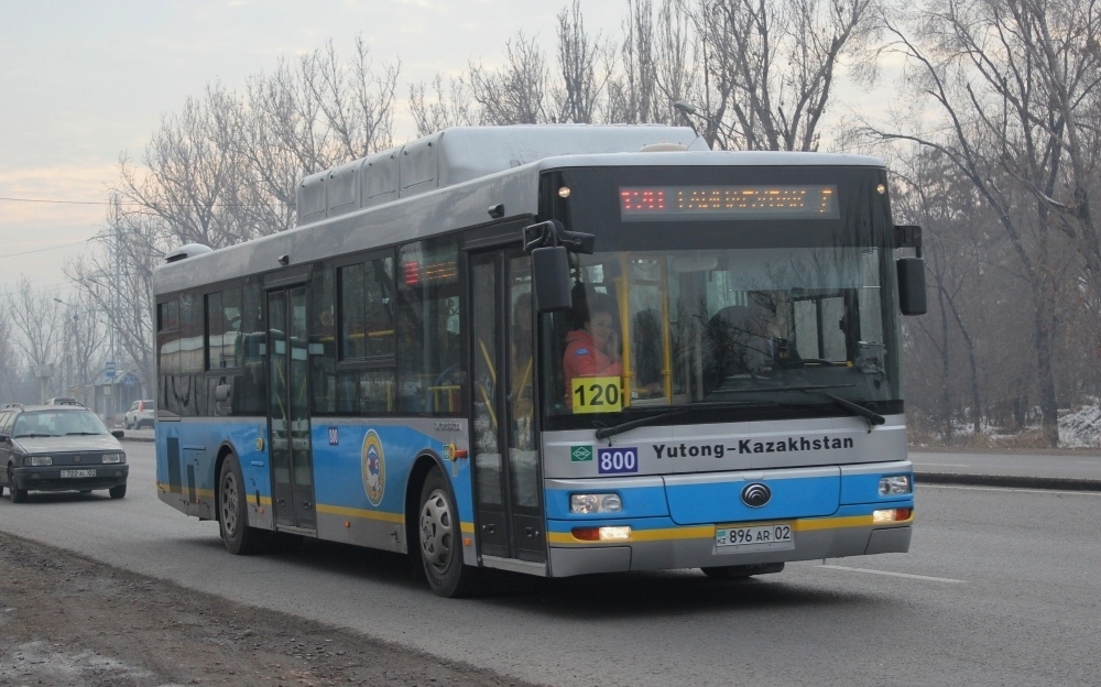 Алматы, Yutong ZK6118HGA № 800