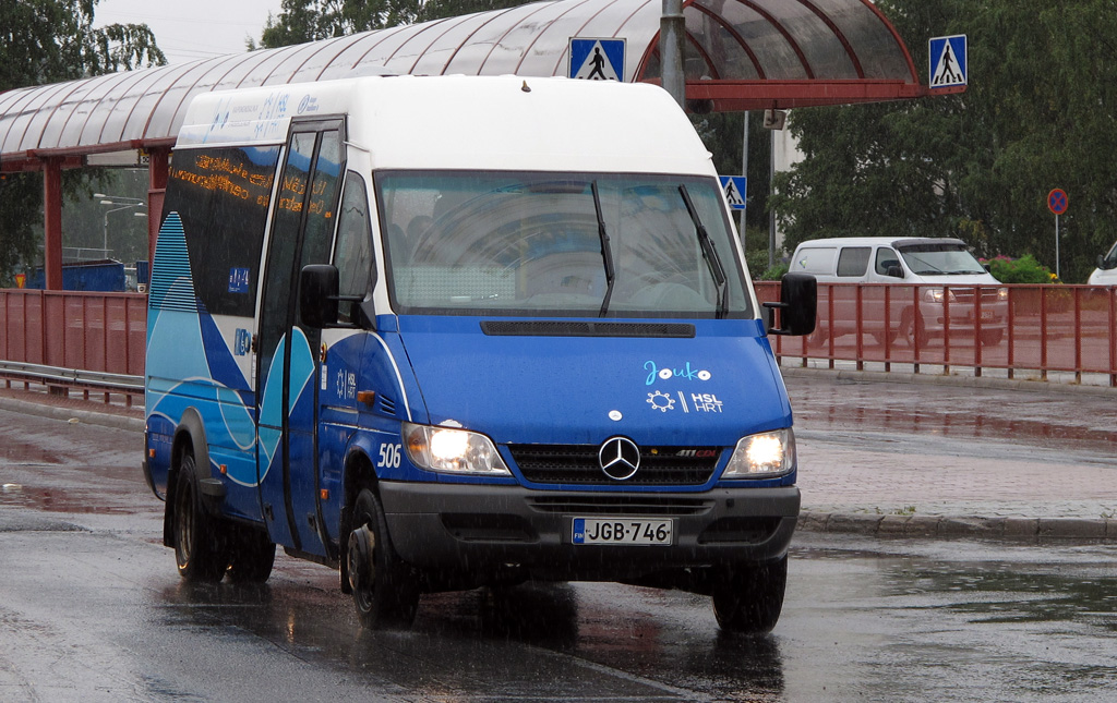 Финляндия, Mercedes-Benz Sprinter City 35 № 506