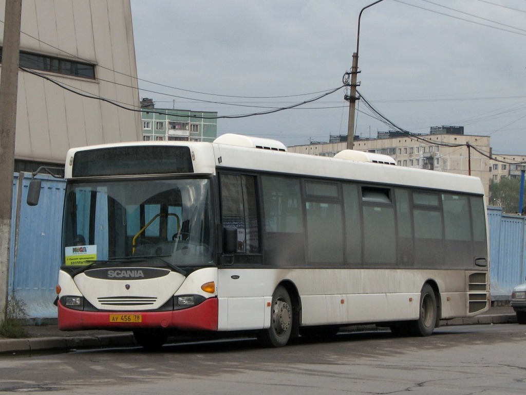 Санкт-Петербург, Scania OmniLink I (Скания-Питер) № АУ 456 78
