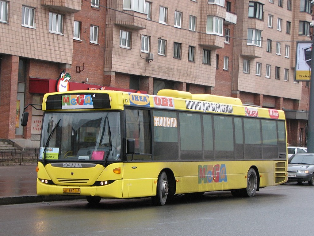 Санкт-Петербург, Scania OmniLink II (Скания-Питер) № АУ 881 78