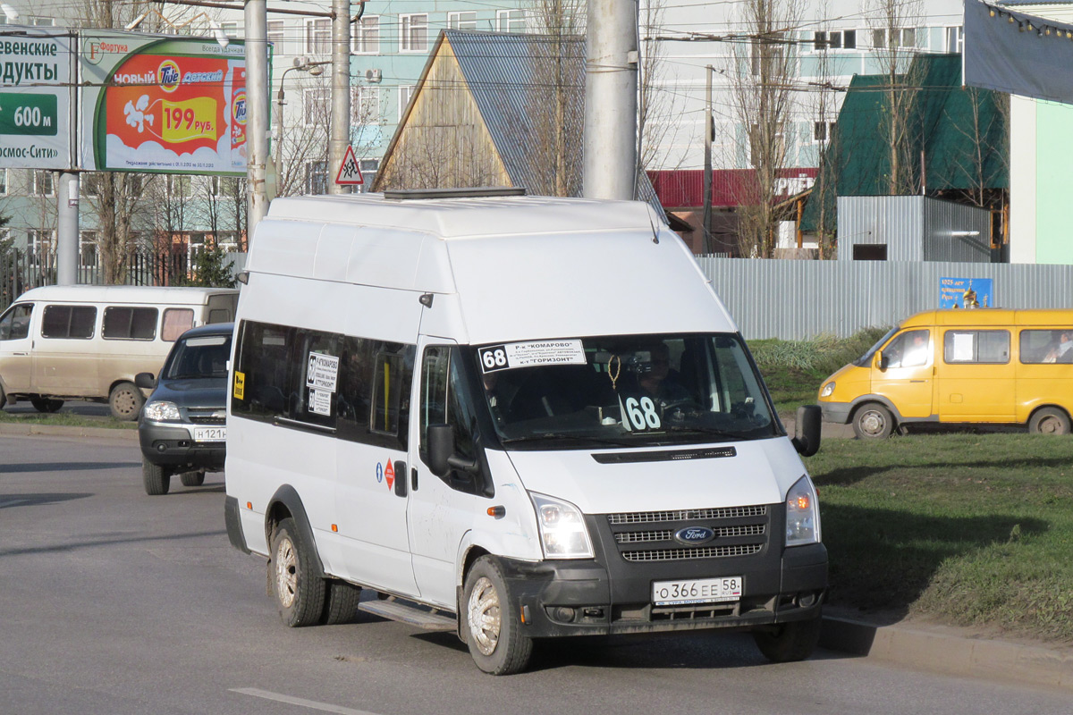 Пензенская область, Нижегородец-222709  (Ford Transit) № О 366 ЕЕ 58