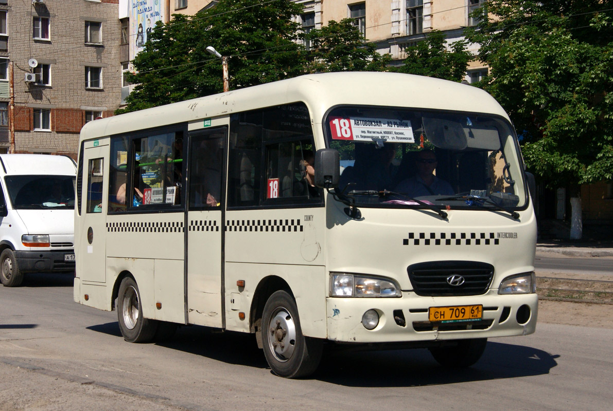 Ростовская область, Hyundai County SWB C08 (РЗГА) № СН 709 61