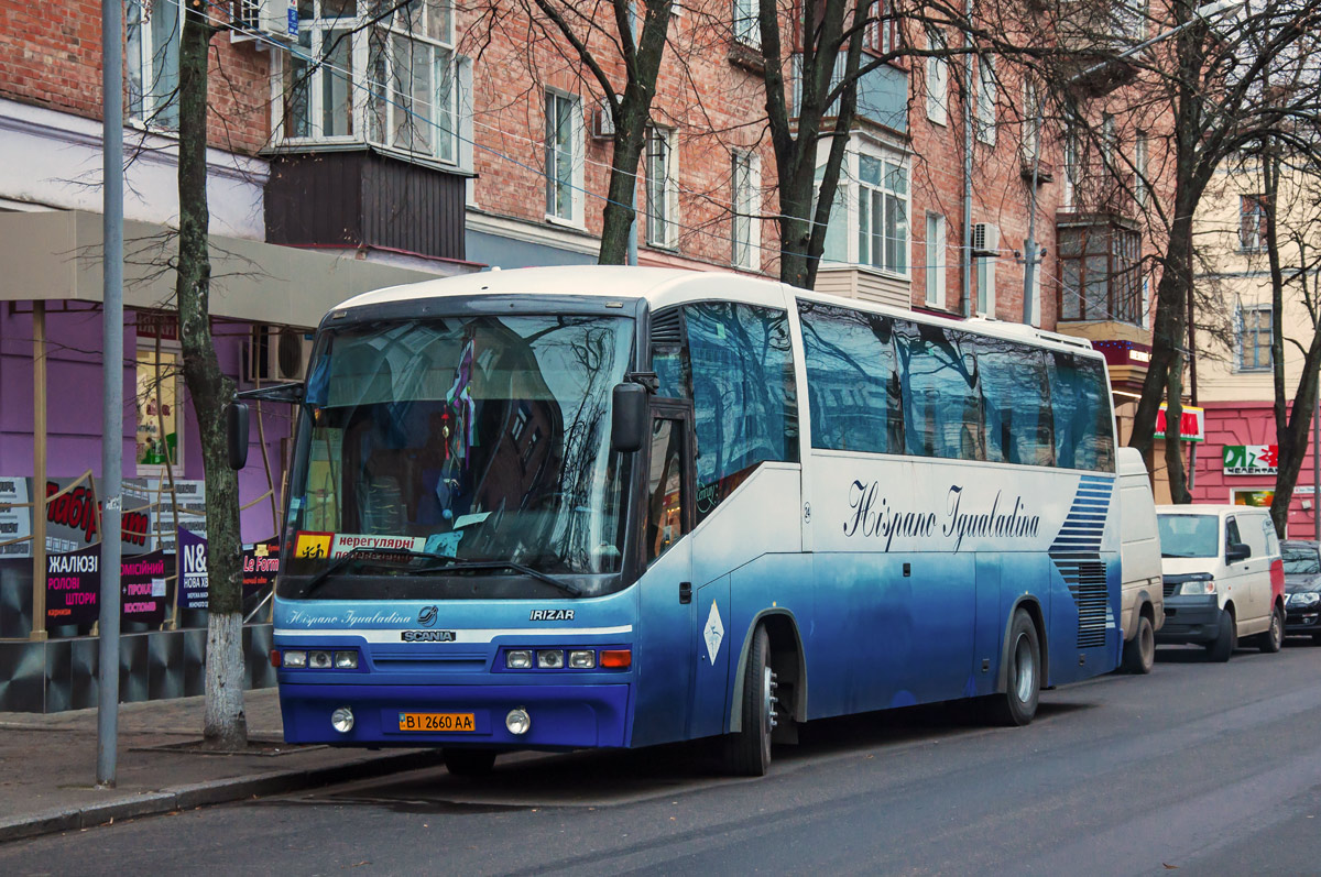 Poltava region, Irizar Century 12.35 Nr. BI 2660 AA