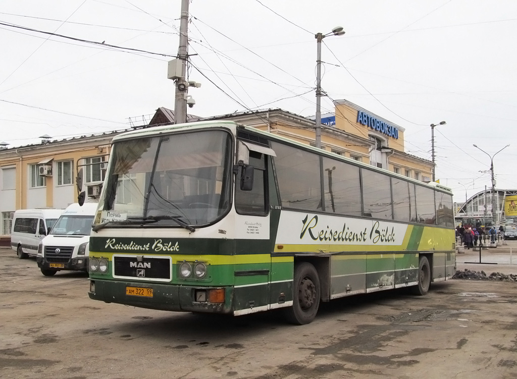 Пермский край, MAN 880 292R № АМ 322 59